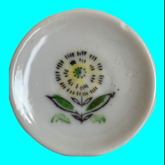 Vtg Doll Dishes, Doll Tea Set, Toy Tea Set, Tiny Dishes, Miniature Teaset 13 pcs - Picture 10 of 10